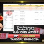 BUKTI JACKPOT SLOT MAHJONG WAYS 2 TERPERCAYA DI INDONESIA TGL 10-10-2024