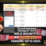 BUKTI JACKPOT SLOT WILD BOUNTY SHOWDOWN TERPERCAYA DI INDONESIA TGL 02-12-2024